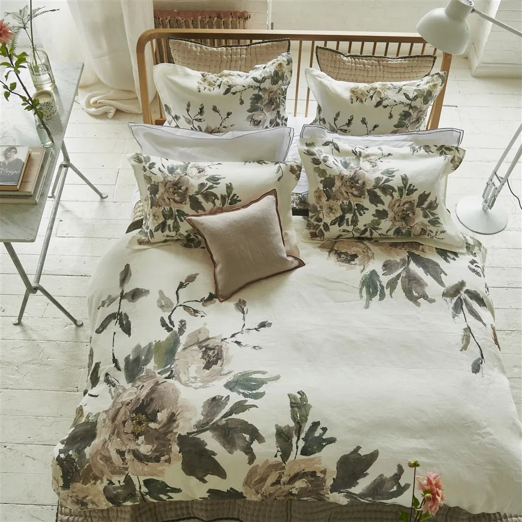 Shanghai Garden Ecru Duvet Cover Latest Bedding