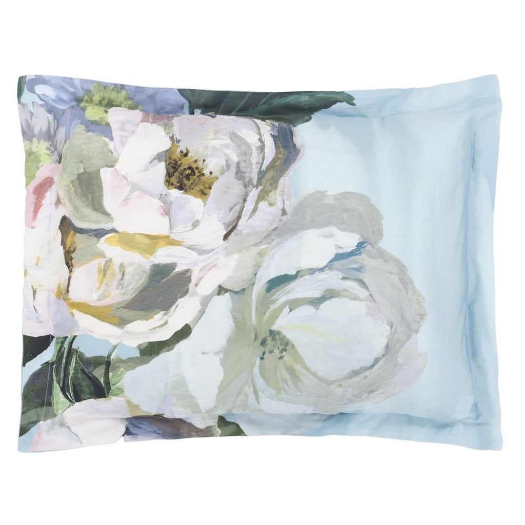 Delft Flowers Sky Pillow Sham Sham By Designers Guild