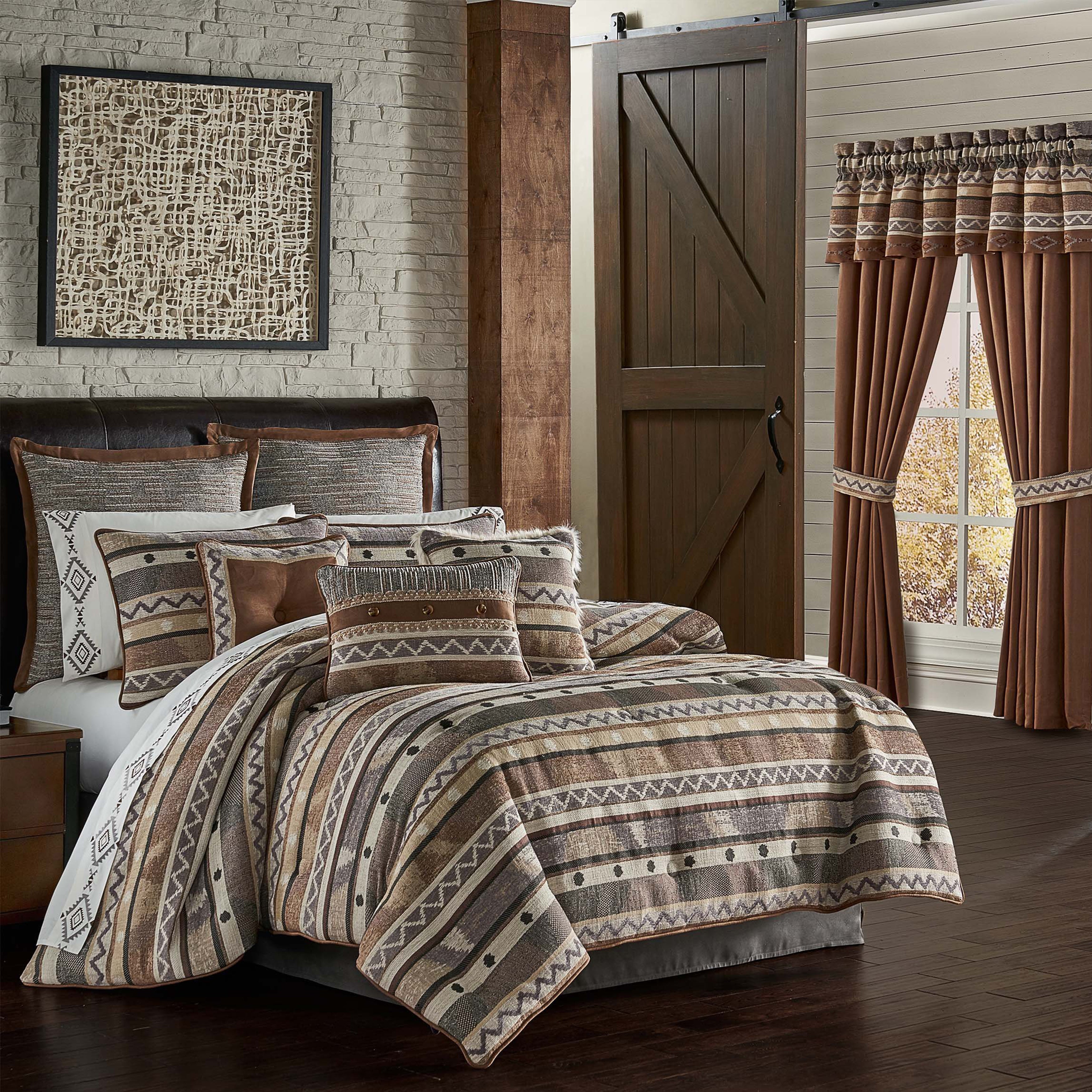 Timber Linen 4-Piece Comforter Set By J Queen – Latest Bedding