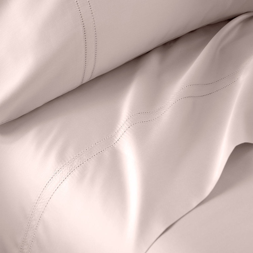 Yalda Soft Peach Sheet Set | 100% Certified Giza Egyptian Cotton Sheet Sets By Pure Parima