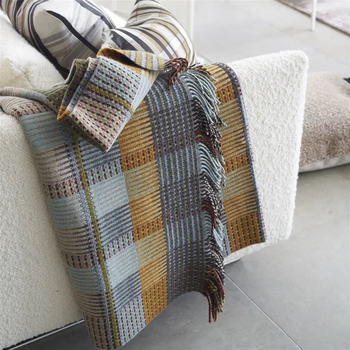 Tasara Woven Throw Throws By Designers Guild