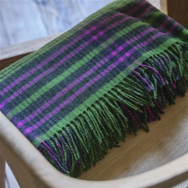 Delamere Wool Throw Throws By Designers Guild