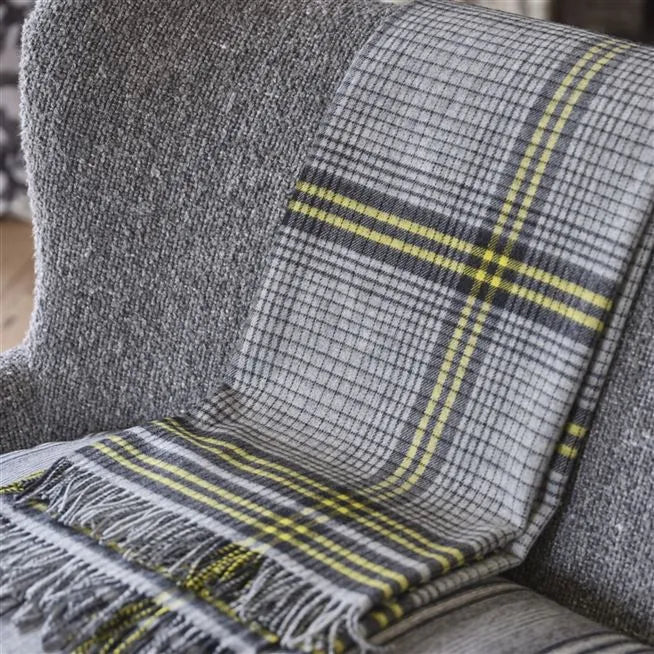 Delamere Wool Throw Throws By Designers Guild