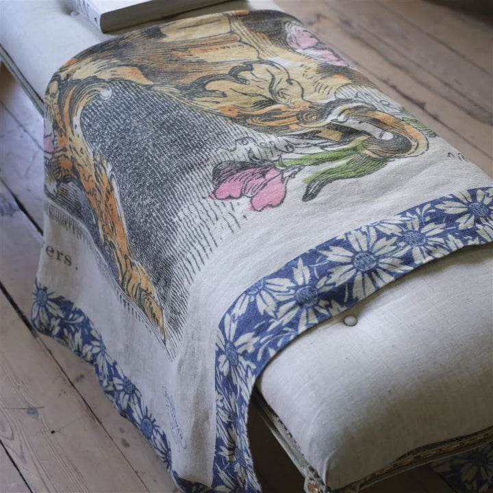 Flower Vase Throw Throws By Designers Guild