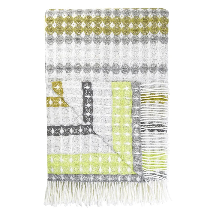 Santerno Chunky Wafle Weave Throw Throws By Designers Guild