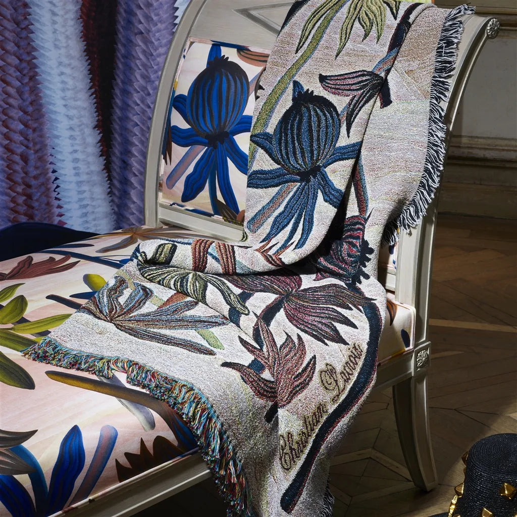 Christian Lacroix Guatiza Floral Throw Throws By Designers Guild