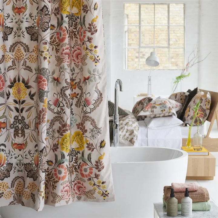 Brocart Shower Curtain Shower Curtain By Designers Guild