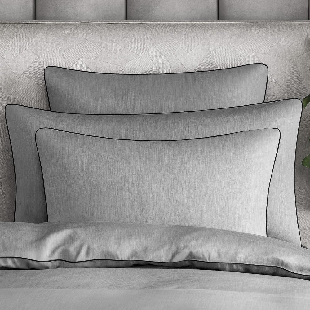 Anthracite Silver Grey Pillowcase Pillowcase By Togas