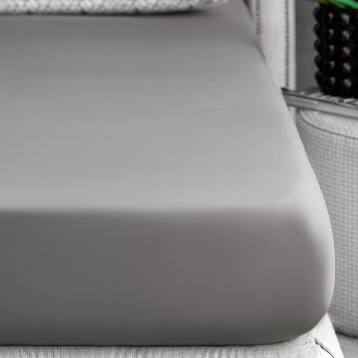 Baker Grey Fitted Sheet Fitted Sheet By Togas