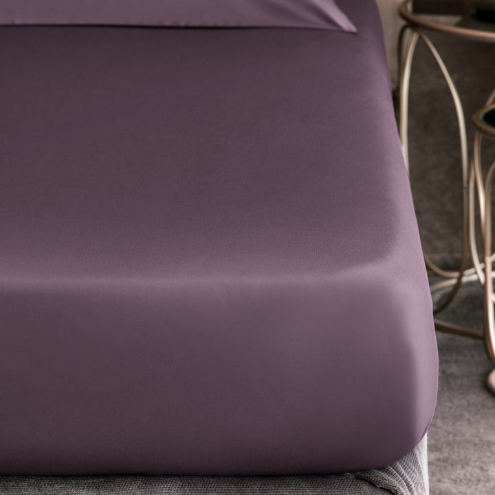 Sensa Maroon Fitted Sheet Fitted Sheet By Togas