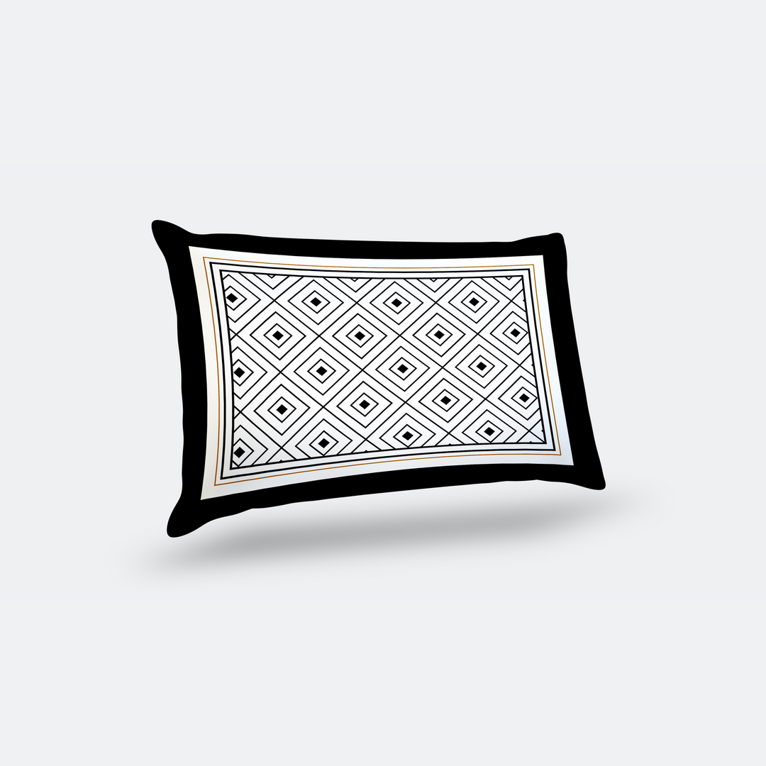 Bebejan Geometric Black & White Sham Set - Final Sale Sham By US Office - Latest Bedding