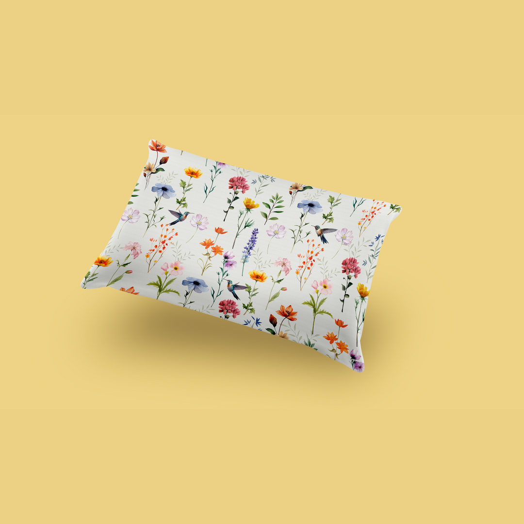 Bebejan Fresh Cut Flowers Standard/Queen Sham Set - Final Sale Sham By US Office - Latest Bedding