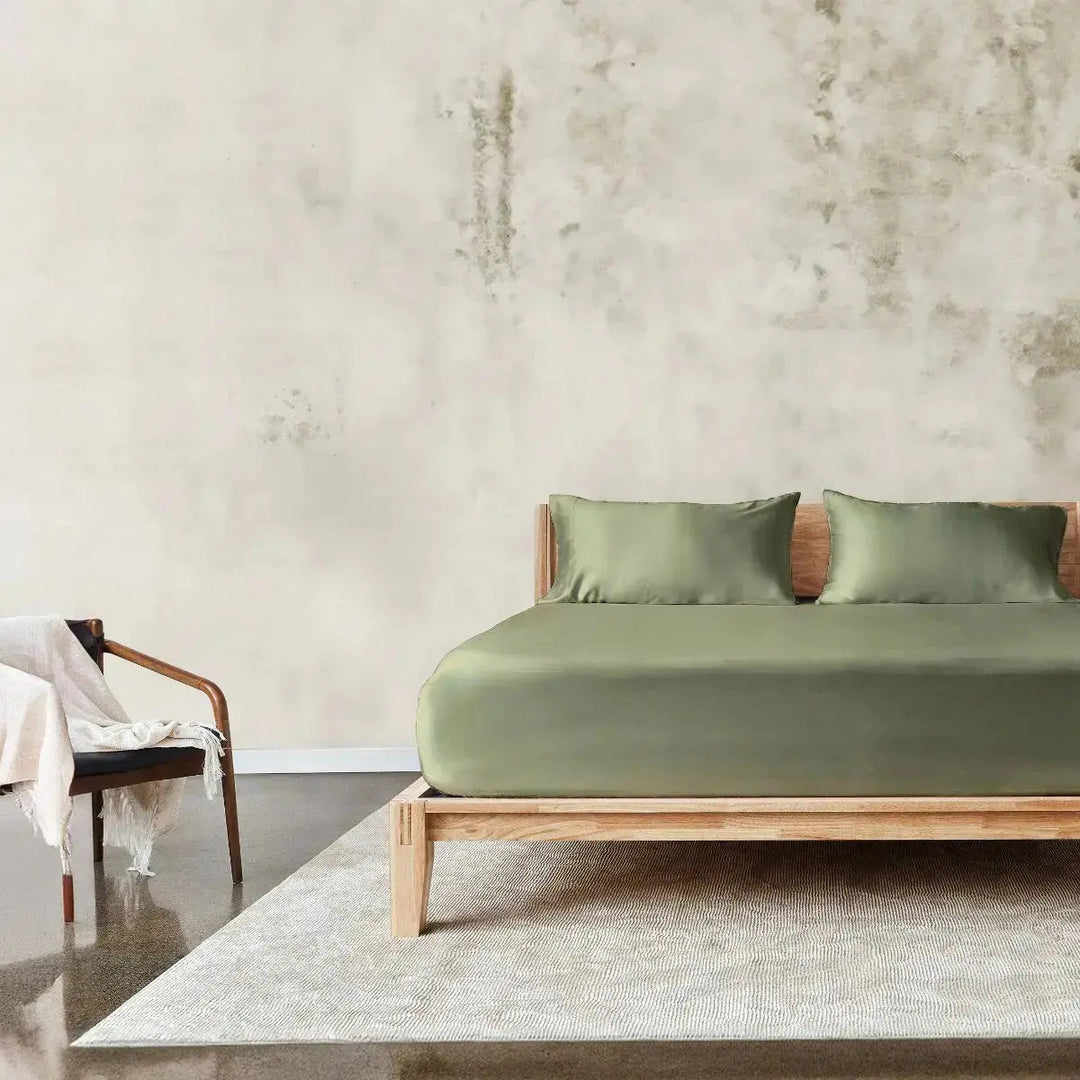 Luxe CleanBamboo® Sateen+ Fitted Sheet Fitted Sheet By ettitude