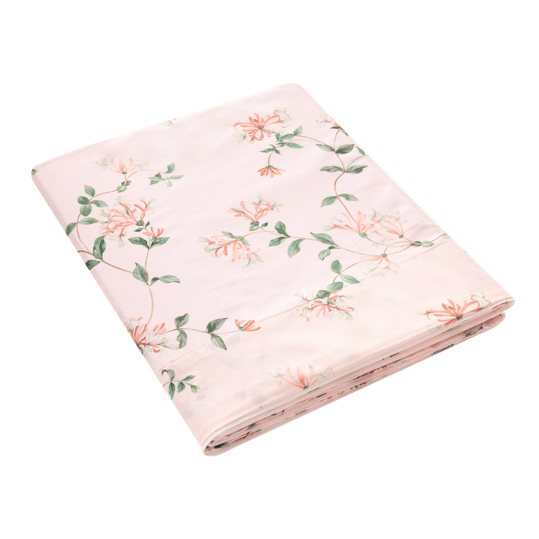 Nature 100% Organic Cotton Percale Flat Sheet Flat Sheet By Anne de Solène