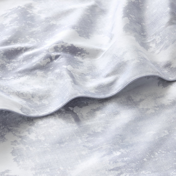 Silence 100% Organic Cotton Sateen Flat Sheet Flat Sheet By Anne de Solène