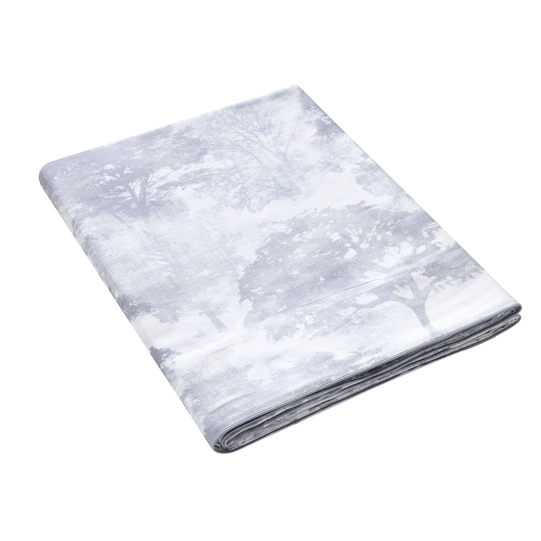 Silence 100% Organic Cotton Sateen Flat Sheet Flat Sheet By Anne de Solène