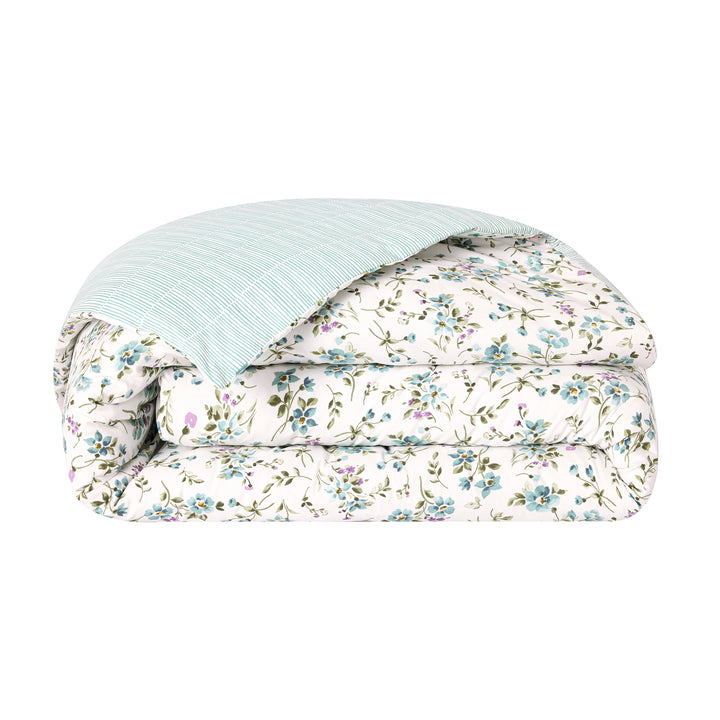 Fugace 100% Organic Cotton Percale Duvet Cover Duvet Covers By Anne de Solène