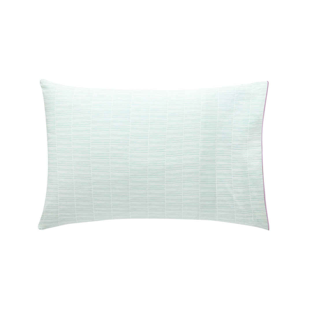 Fugace 100% Organic Cotton Percale Pillowcase Set Pillowcase By Anne de Solène