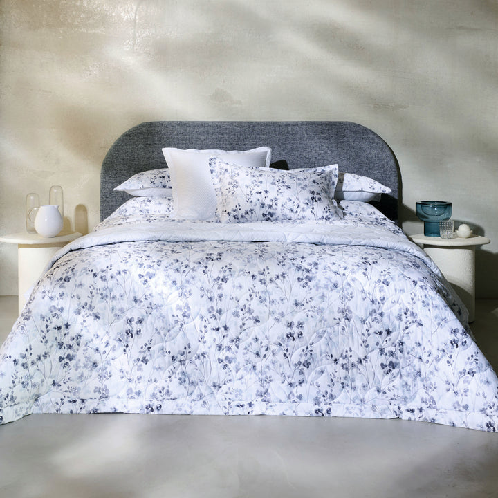 Calme 100% Organic Cotton Sateen Coverlet Coverlet By Anne de Solène