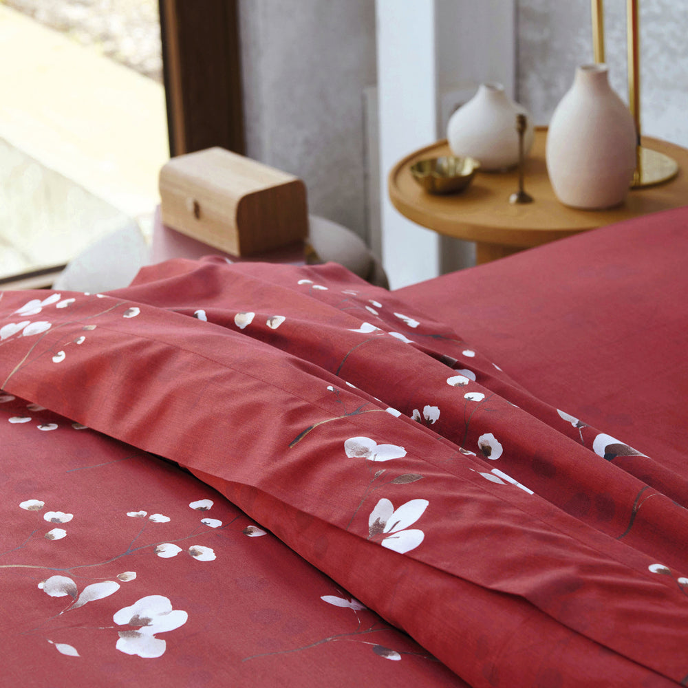 Minimaliste 100% Organic Cotton Sateen Flat Sheet Flat Sheet By Anne de Solène