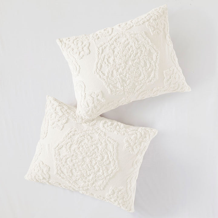 Laetitia 3-Piece Cotton Chenille Medallion Comforter Set Comforter Sets By JLA HOME/Olliix (E & E Co., Ltd)