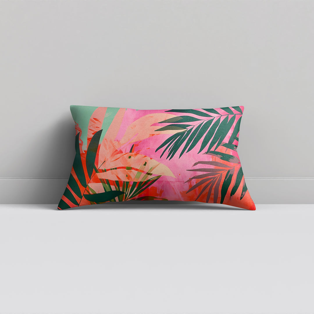 Bebejan Tropical Fusion Oblong Decorative Throw Pillow - Final Sale Throw Pillows By US Office - Latest Bedding