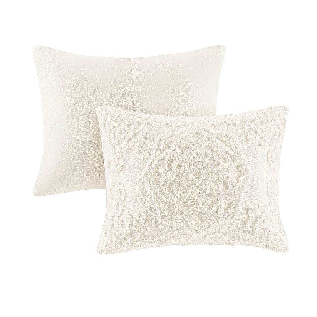 Laetitia 3-Piece Cotton Chenille Medallion Comforter Set Comforter Sets By JLA HOME/Olliix (E & E Co., Ltd)