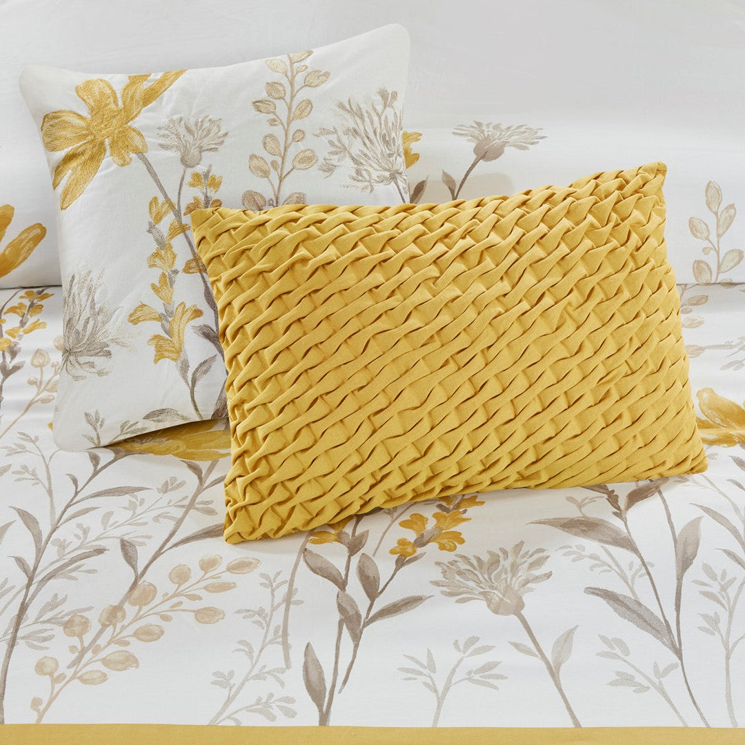 Hollander Yellow 5 Piece Comforter Set Comforter Sets By JLA HOME/Olliix (E & E Co., Ltd)