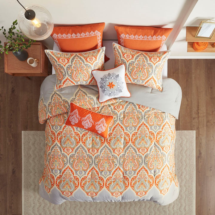 Nisha 7 Piece Comforter Set Comforter Sets By JLA HOME/Olliix (E & E Co., Ltd)