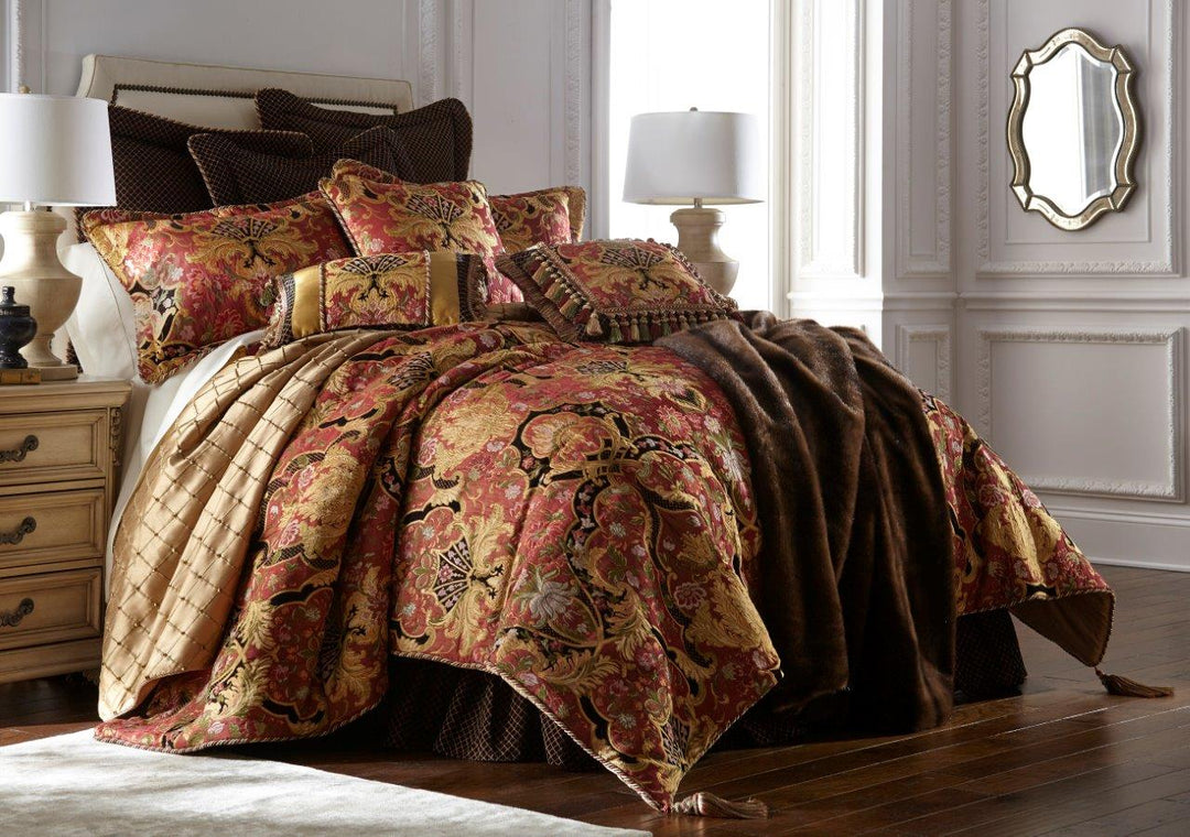 Austin Horn Classics Ashley 3 Piece Comforter Set Comforter Sets By Pacific Coast Home Furnishings