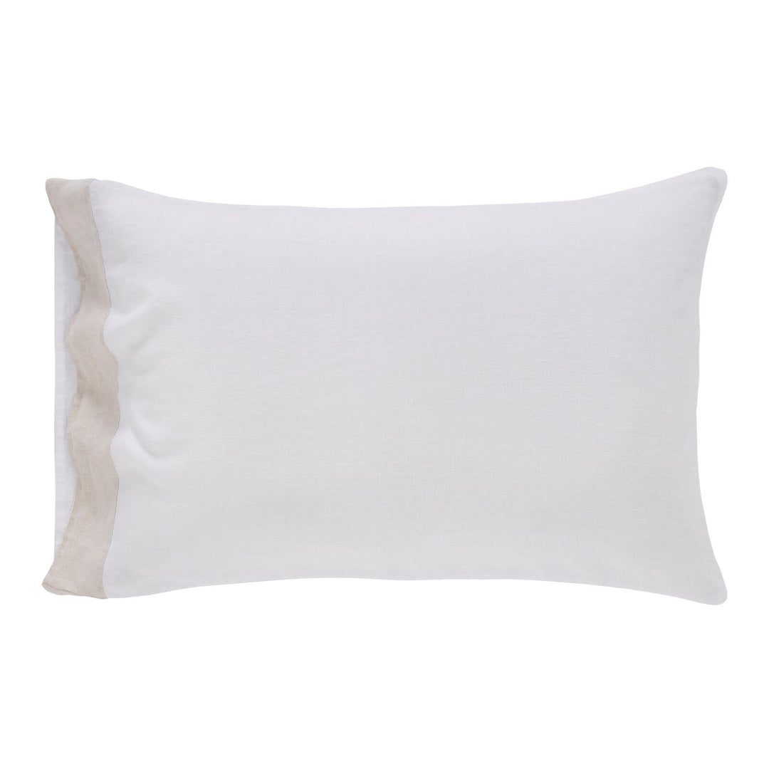 Kyoto European Linen Pillowcase Set Pillowcase By Orchids Lux Home