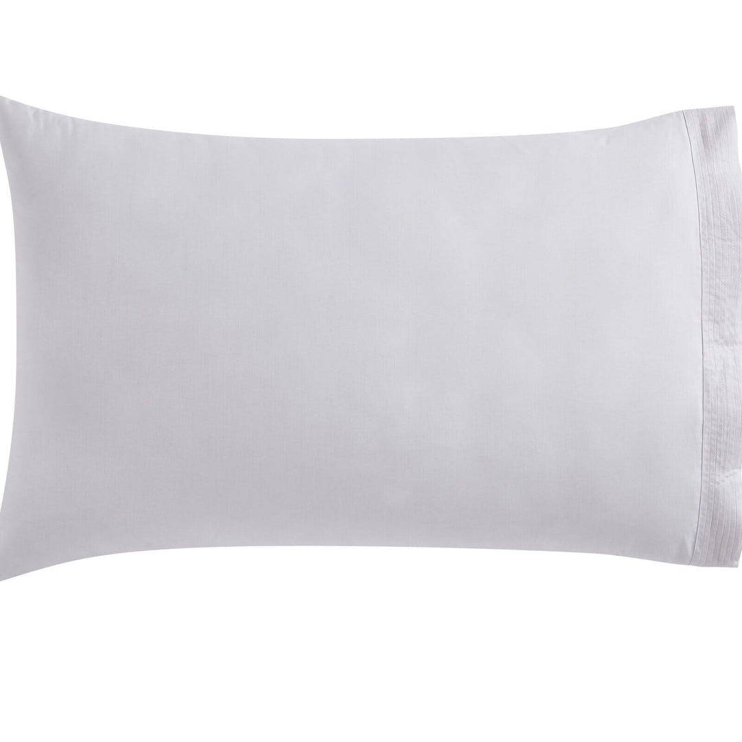 Venice Egyptian Cotton Percale 400 Thread Count Pillowcase Set Pillowcase By Orchids Lux Home