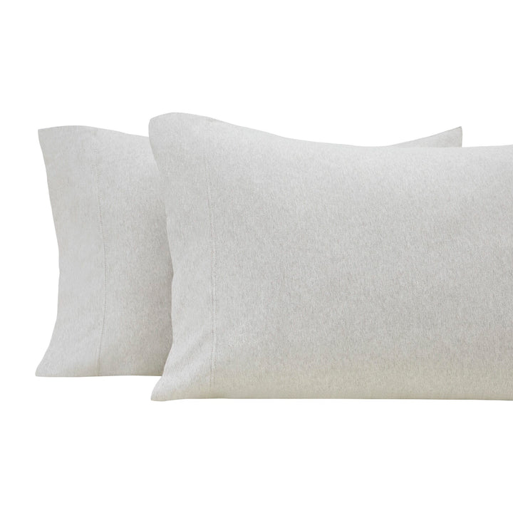 Halston Cotton Melange Jersey Pillowcase Set Pillowcase By Orchids Lux Home