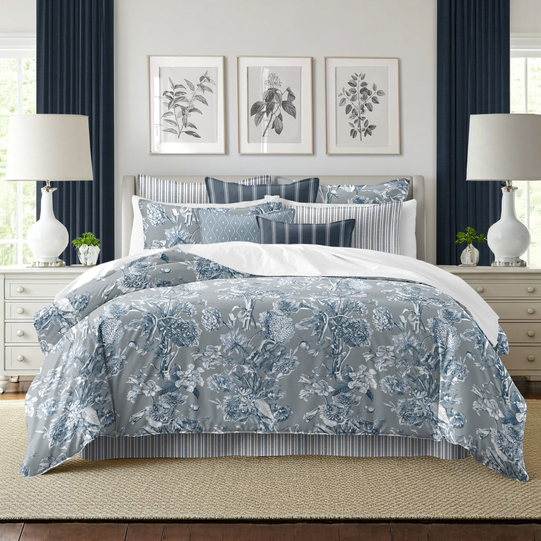 Alexandria Shadow 8 Piece Coverlet Set Coverlet By Colcha Linens