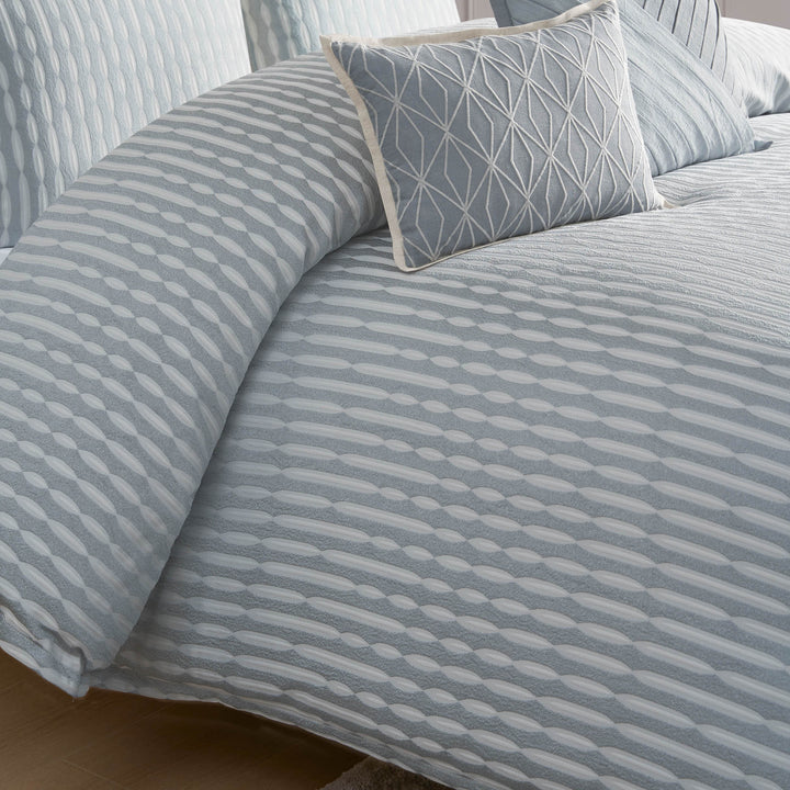 Aretha Blue 3 Piece Comforter Set