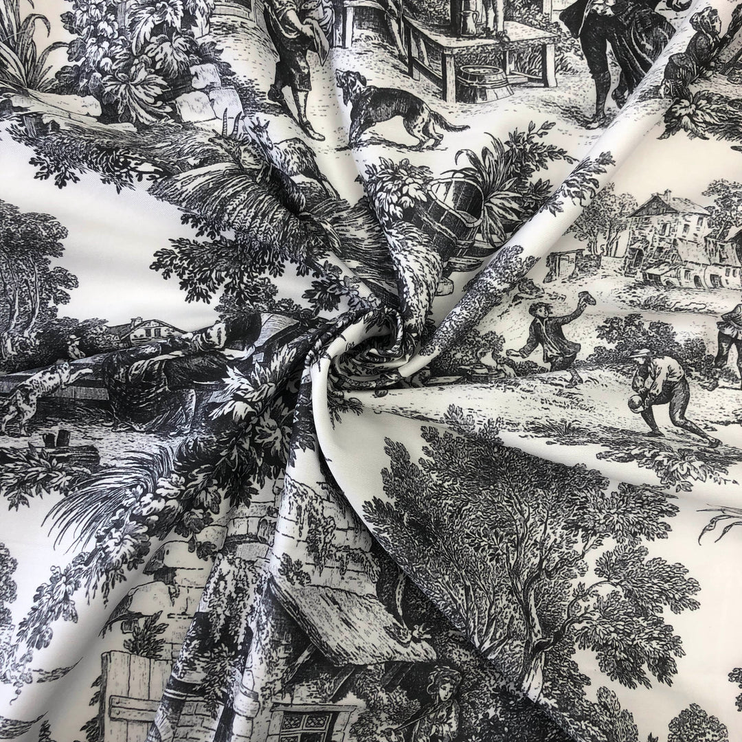 Au Village Toile Ebony 8 Piece Comforter Set Comforter Sets By Colcha Linens