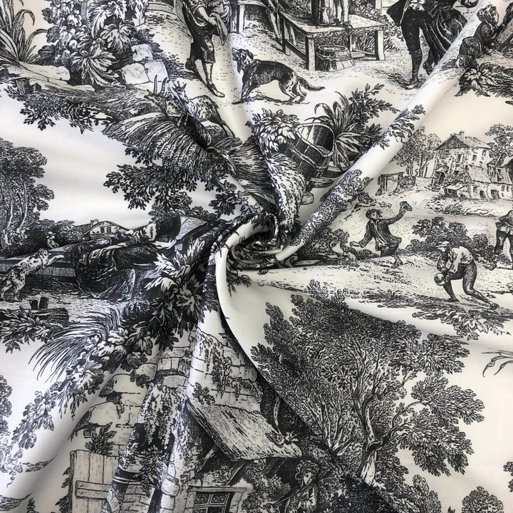 Au Village Toile Ebony 8 Piece Comforter Set Comforter Sets By Colcha Linens