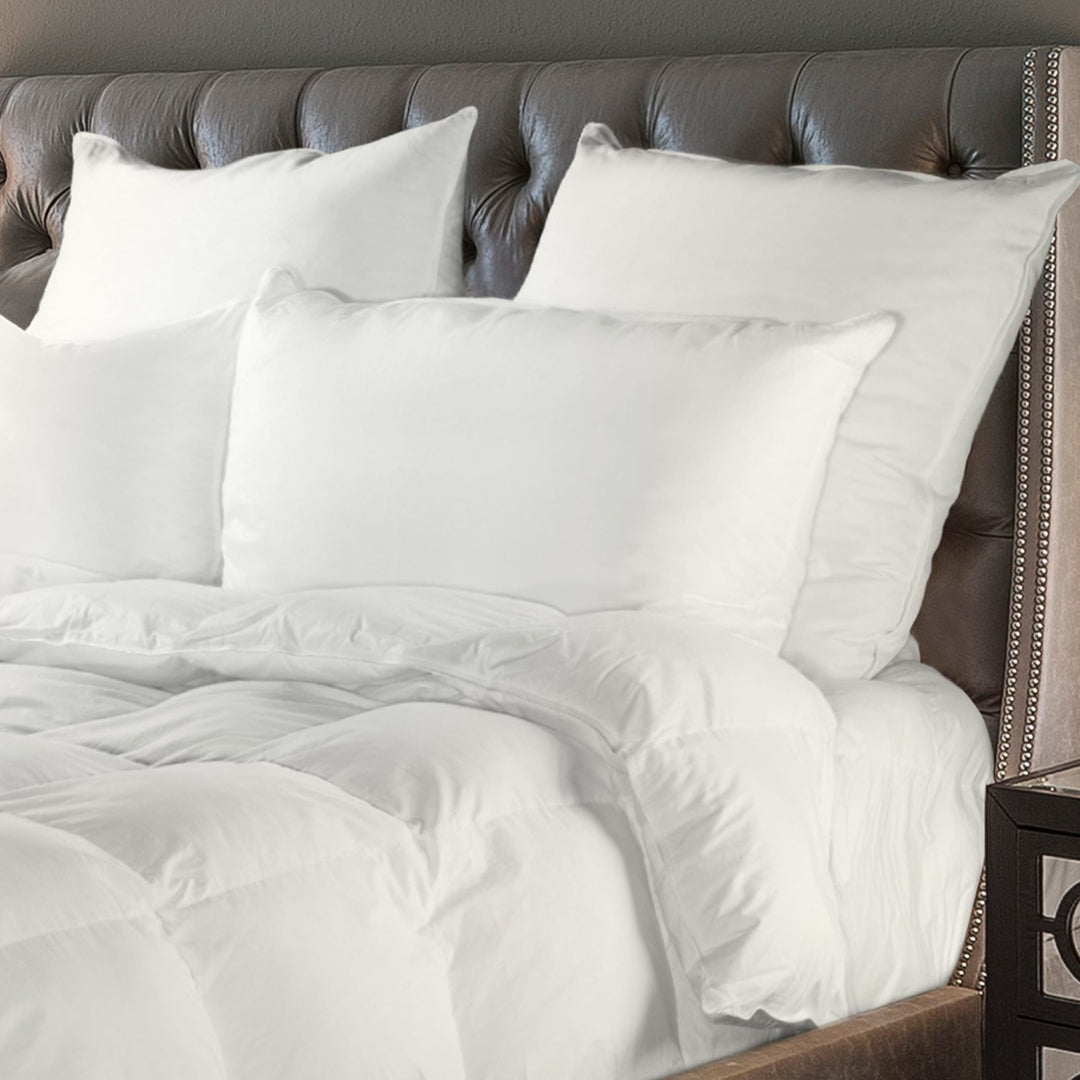 Bernina 650+ Hypoallergenic Hungarian White Goose Down Pillow Pillow Inserts By Downright