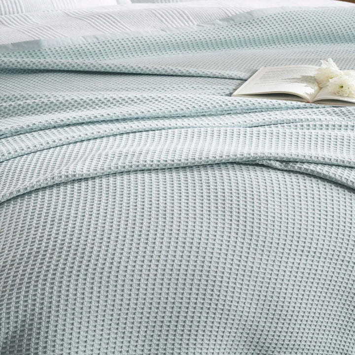 Newport Woven Cotton Blanket Blanket By Orchids Lux Home