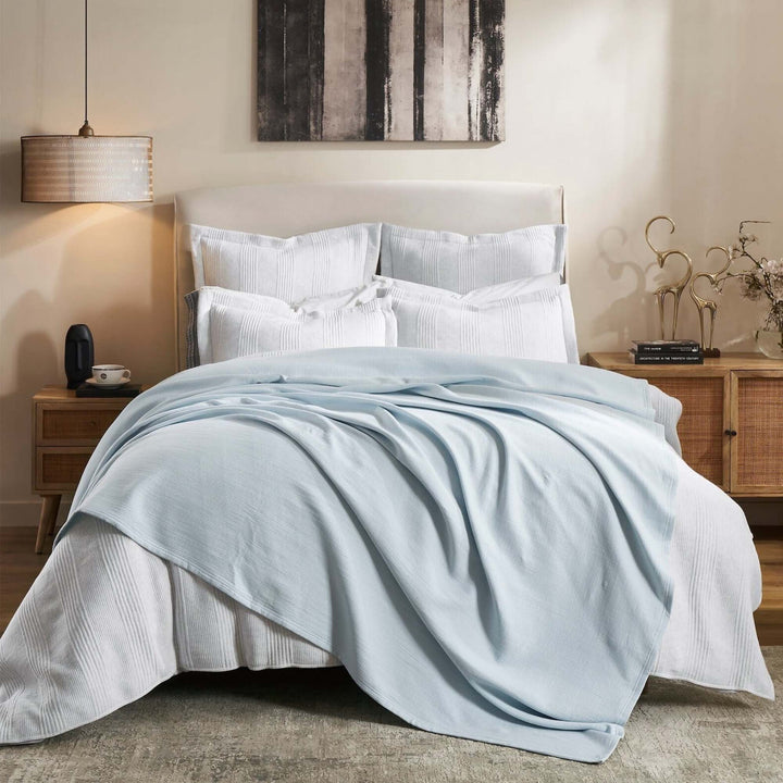 Vienna Texture Cotton Blanket Blanket By Orchids Lux Home