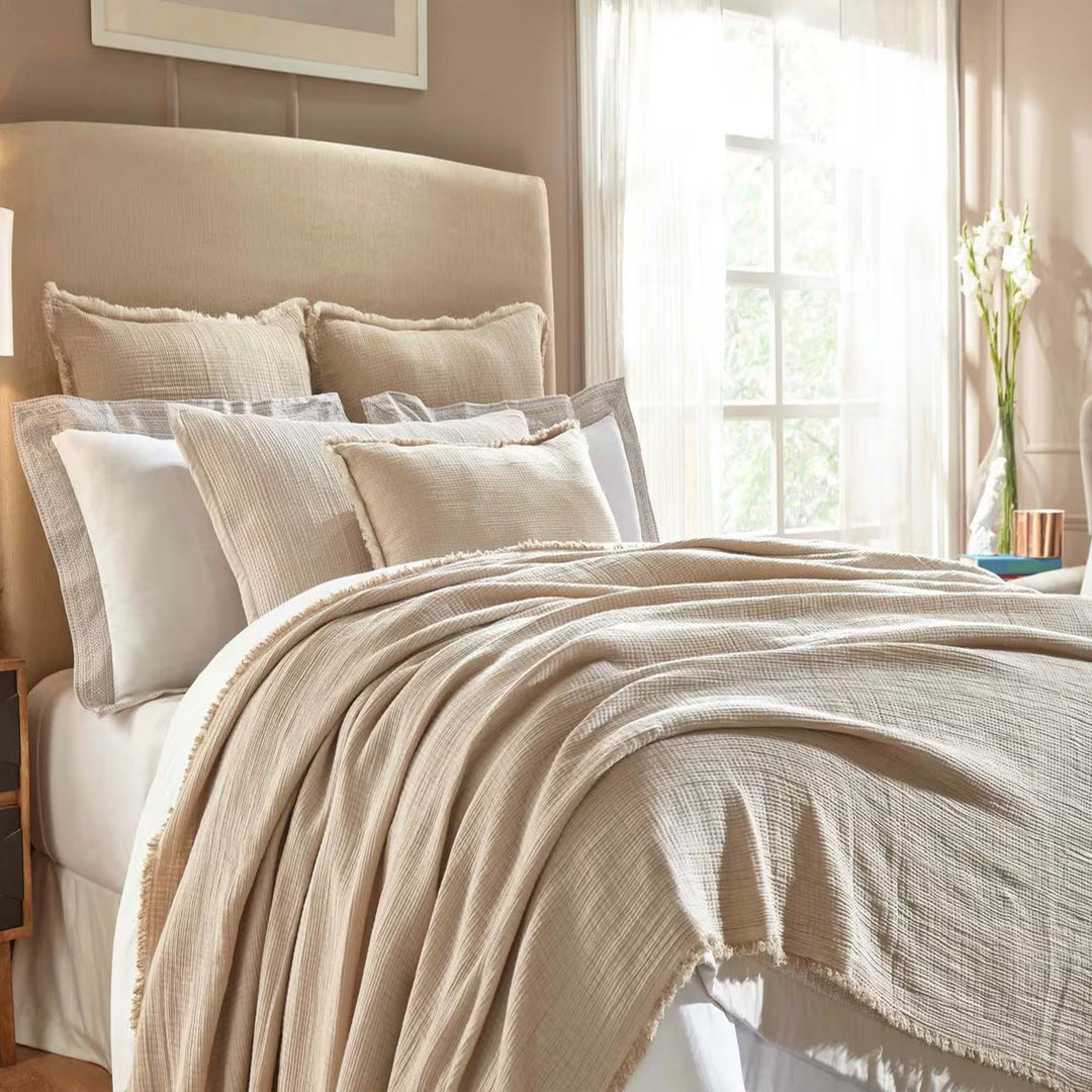 Dana Cotton Blanket Blanket By Orchids Lux Home