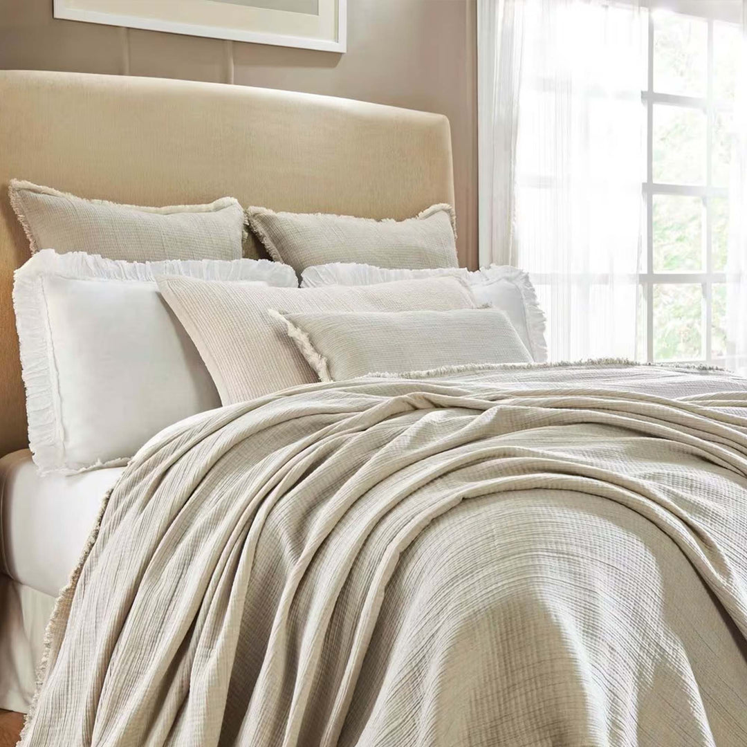 Dana Cotton Blanket Blanket By Orchids Lux Home