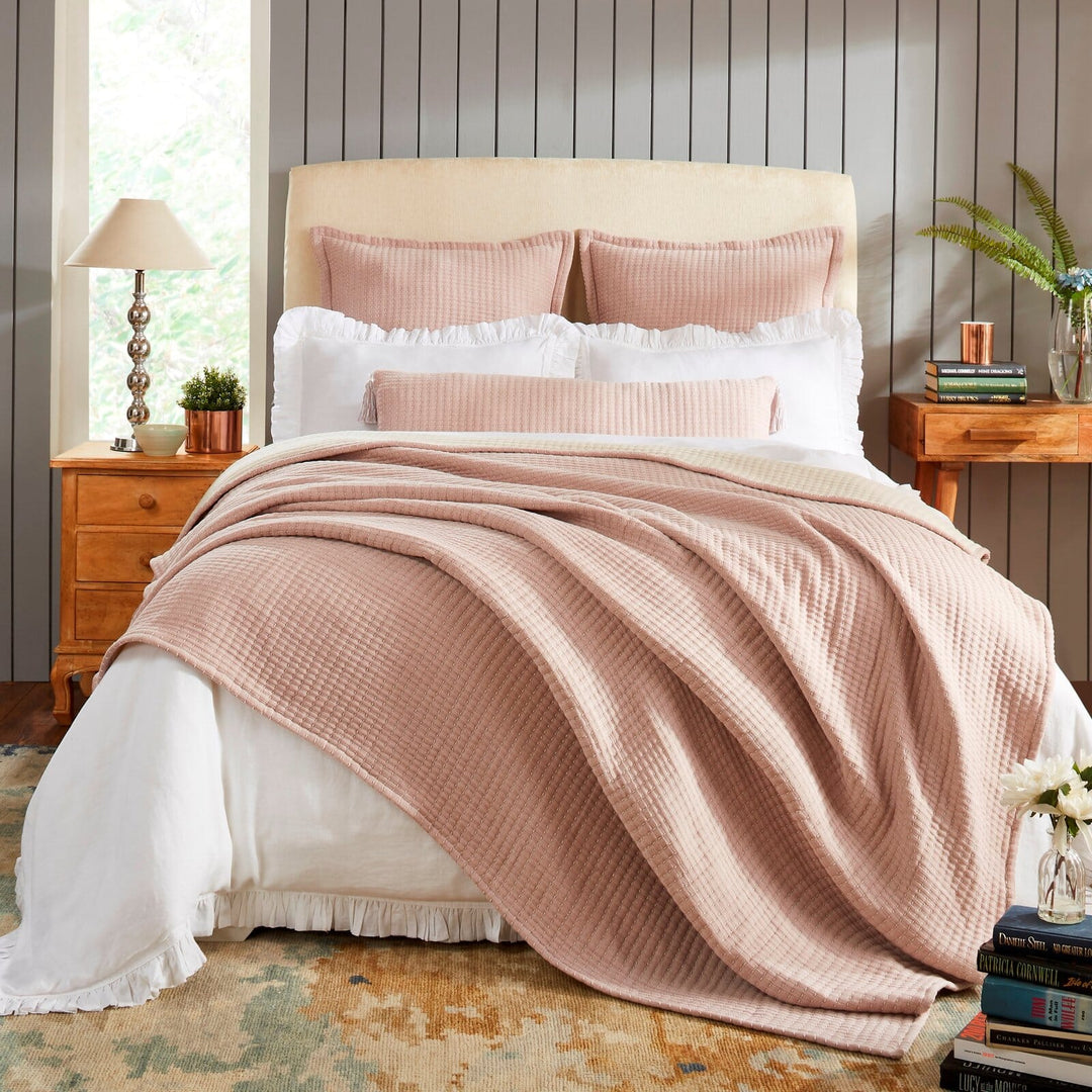 Molly Cotton Woven Blanket Blanket By Orchids Lux Home