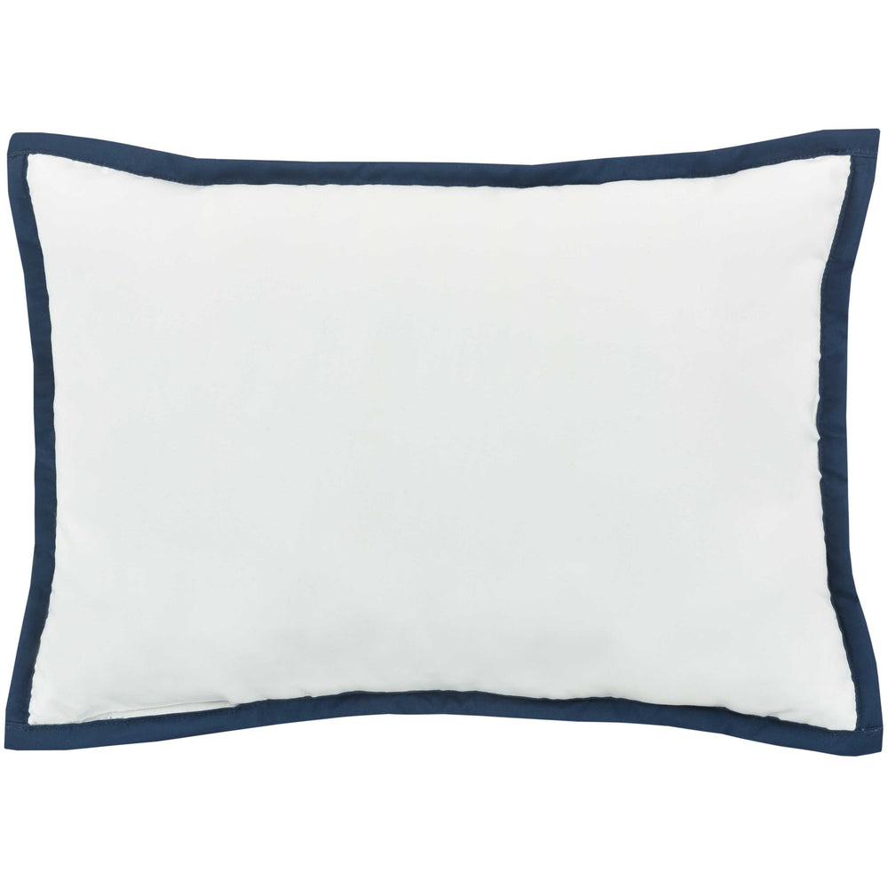 Balboa Blue Boudoir Decorative Throw Pillow 21" x 13" Throw Pillows By J. Queen New York
