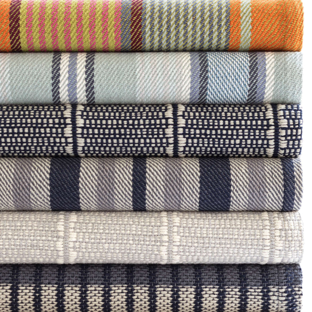 Barbados Woven Cotton Throw Throws By Annie Selke
