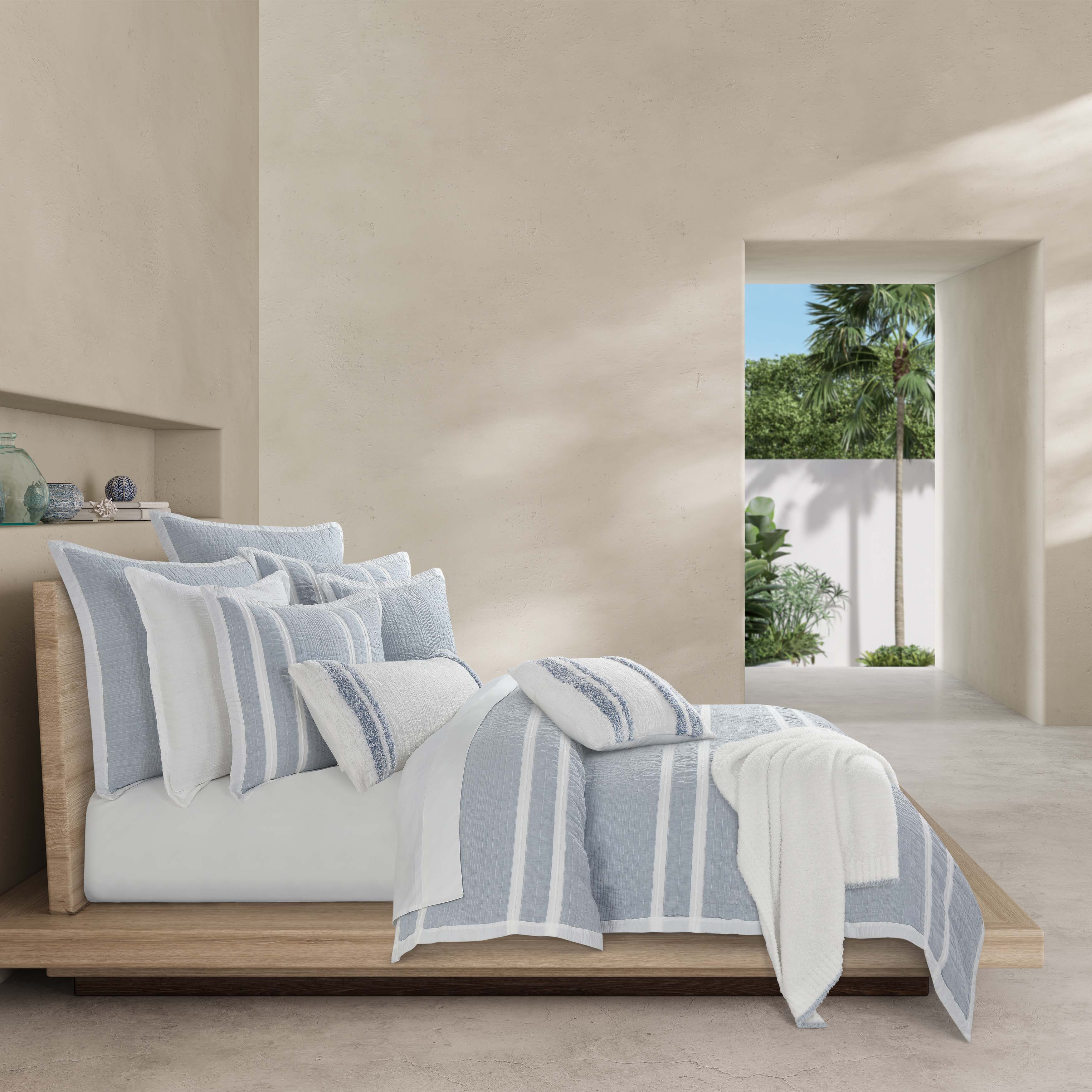 Ackly Bamboo - Sky Blue Duvet Cover