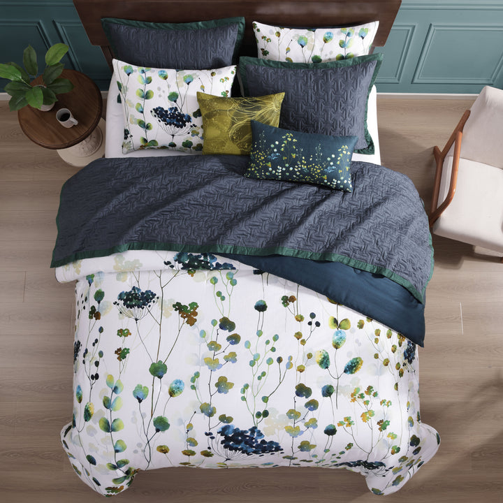 Bebejan Abstract Vines 8 Piece Reversible Comforter & Coverlet Set Comforter Sets By Bebejan®