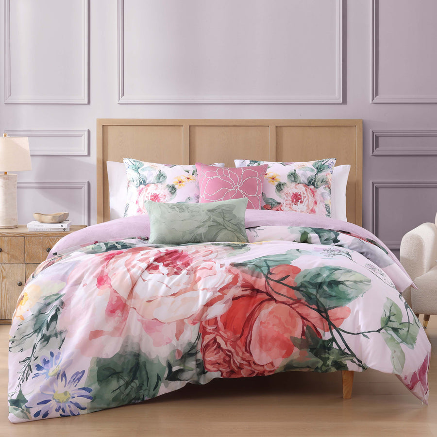 King & Queen Size Pink Comforter Sets, Quilt, Coverlet, & Sheet Set ...