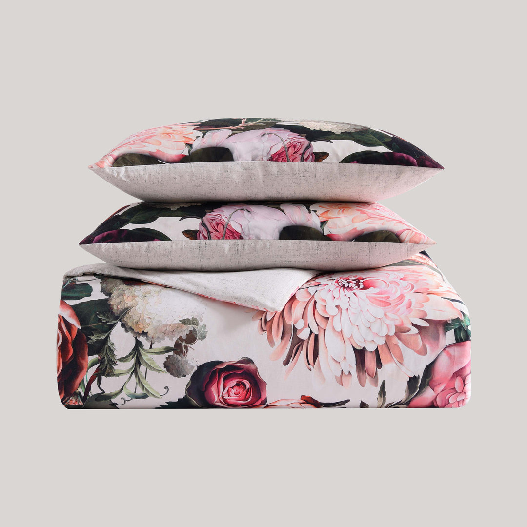 Bebejan Garden Bouquet 100% Cotton 5-Piece Reversible Comforter Set Comforter Sets By Bebejan®