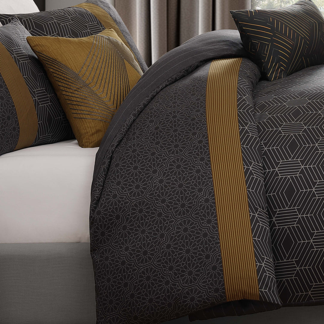 Bebejan Golden Hex 5 Piece Reversible Comforter Set Comforter Sets By Bebejan®